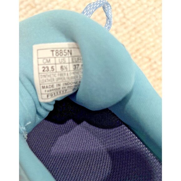 ASICS Womens Running Shoes Size 6.5 FUZEX RUSH ADAPT Teal Blue T885N NEW NWT - Picture 4 of 5